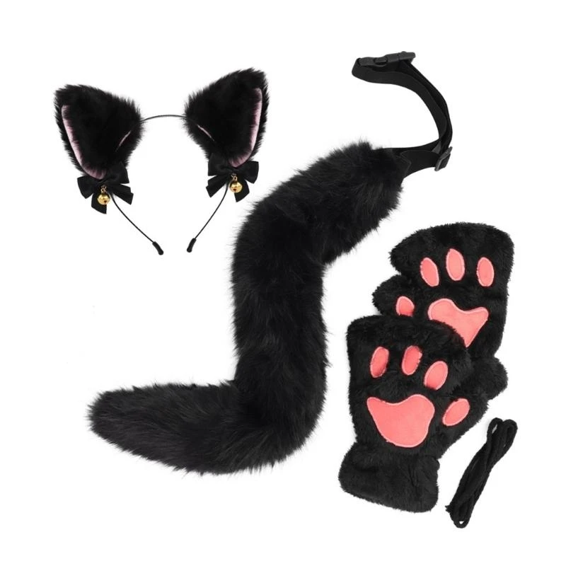 Y5GC Halloween Gatos Acessórios para Festas para Festa Cosplay Girl, Halloween