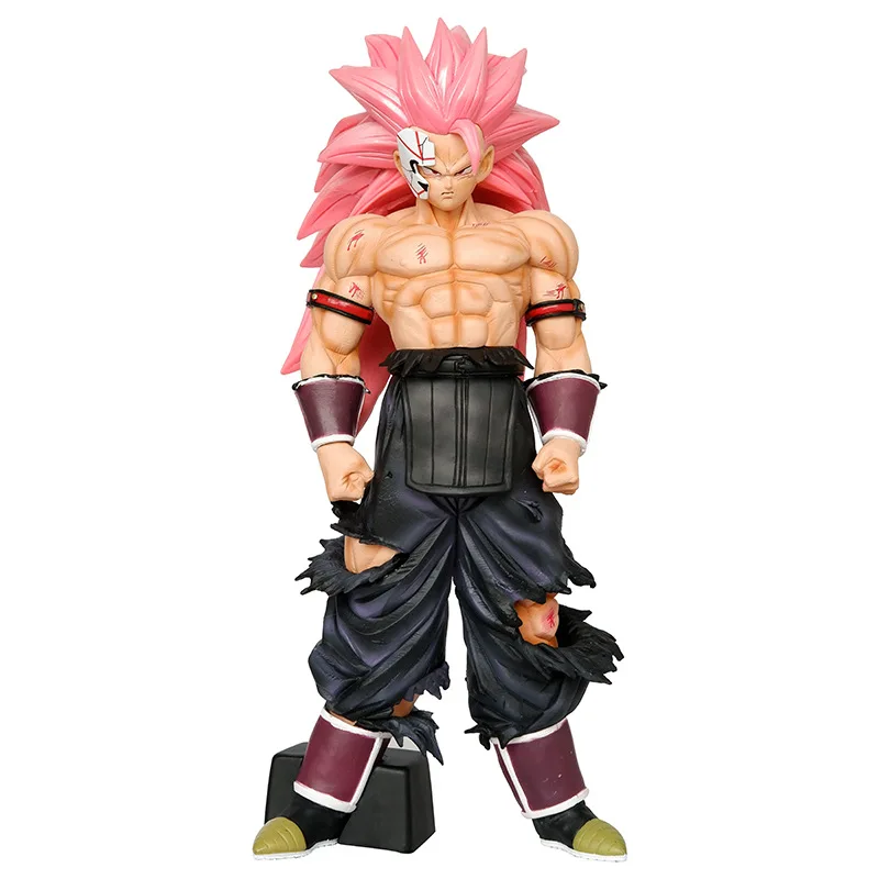 

Аниме Dragon Ball Super Saiyan 3 Rose Son Goku Black Zamasu Battle Ver. Фигурка из ПВХ, статуя DBZ, Коллекционная модель игрушки, кукла