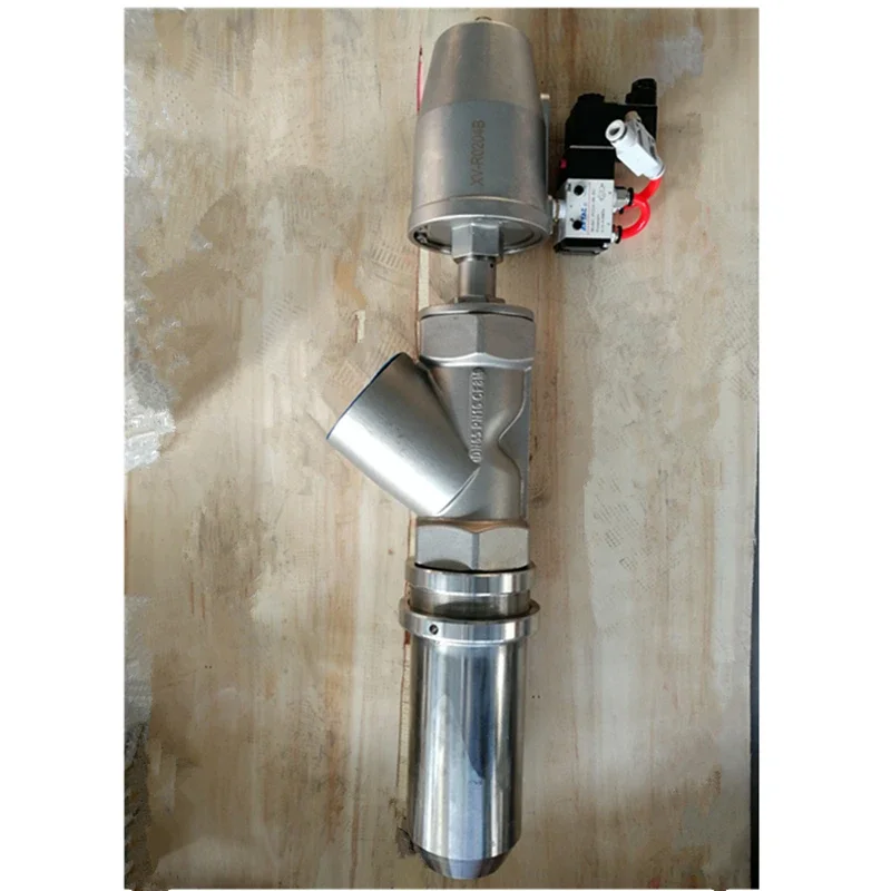 DN65 Large Diameter Drip-Proof Silicone Oil Filling Valve Nozzle Pneumatic & Manual Power General Application