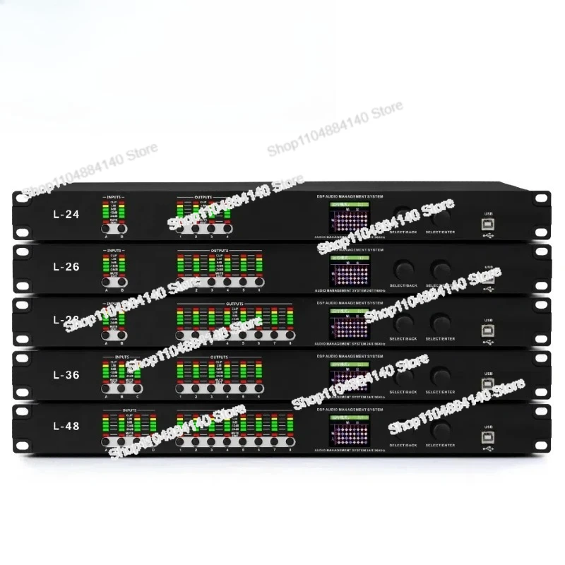 

For Dsp 4 in 8 Out Digital Audio Processor The Most Cost-Effective Professional Audio Processor