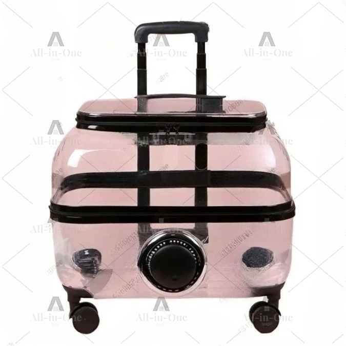 YYY two cat cart    Trolley case cat out suitcase cat bag portable backpack large capacity