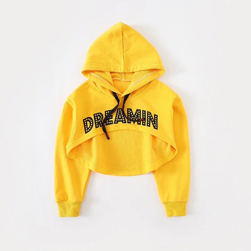 Set di costumi da ballo di strada hip-hop per ragazze Nuovo set di due pezzi in stile coreano Costume per spettacoli teatrali di gruppo per ragazze