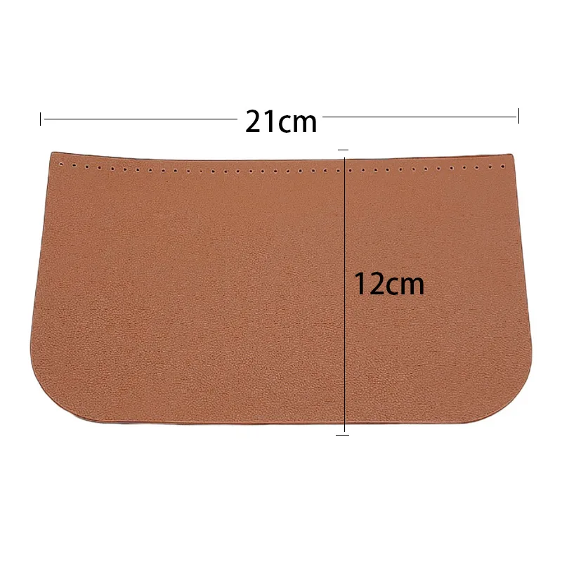 12 * 21cm leather bag cover manual bag accessories bag flip DIY manual bag cover accessories screw pu bag cover