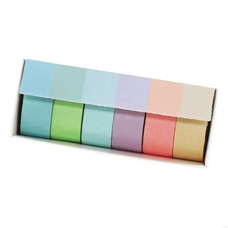 T5EA Highlighter Tape Targe Sticker Sticky Note Tape Colored Tappable Tabs Latcy Reading Highlighter Strips Flags Sticker