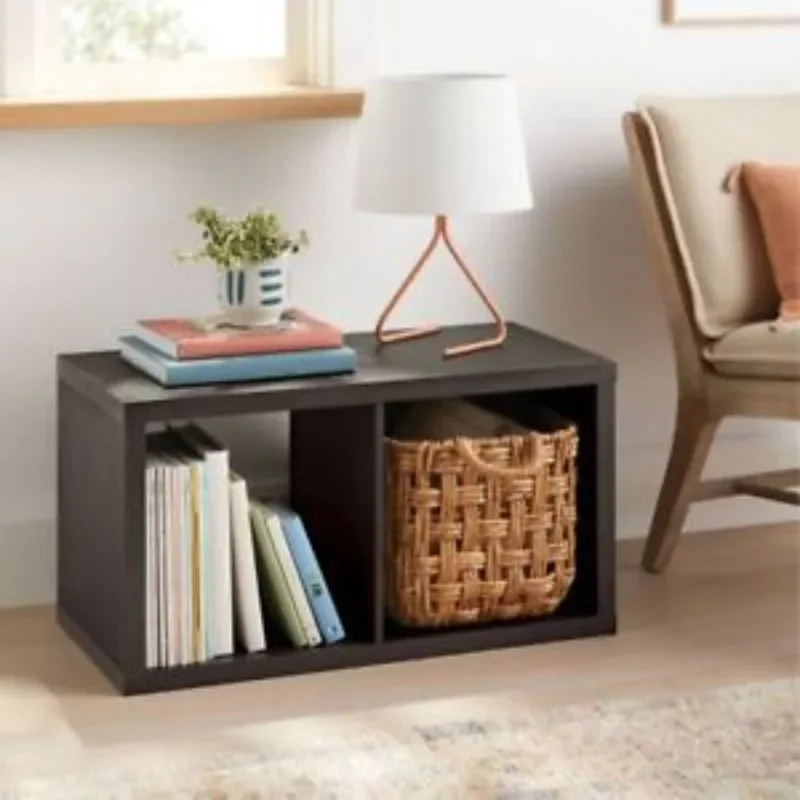 2 Cube Organizer Black Oak