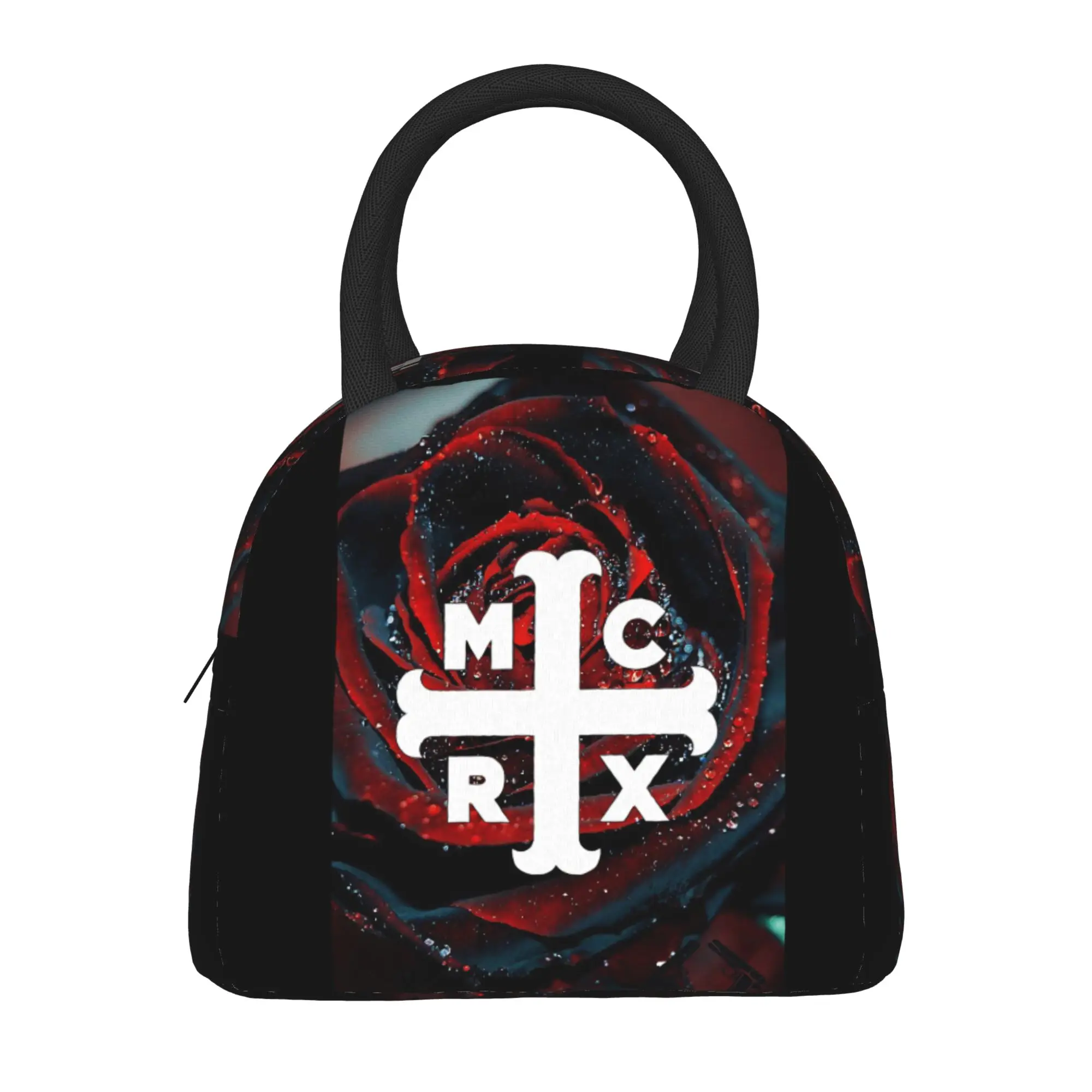 

Сумка для обеда MCR My Chemical Romance Band, дорожная сумка для обеда для девочек, эстетичная дизайнерская термосумка для обеда, водонепроницаемая сумка-холодильник