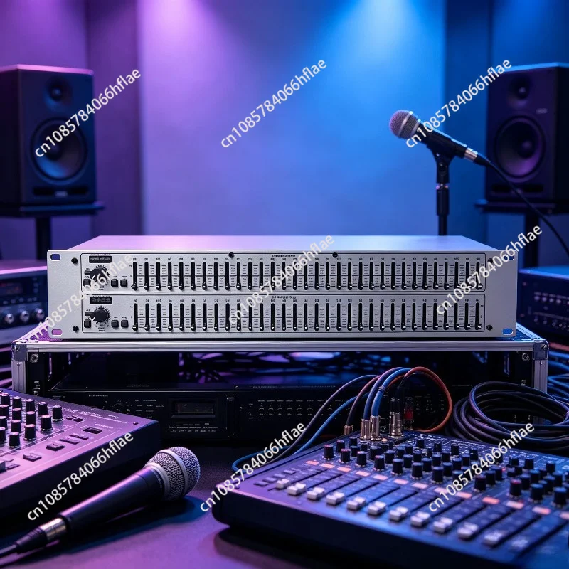 231/231S 2U Dual 31-Band Graphic Equalizer High Precision Stage Home Audio EQ Processor