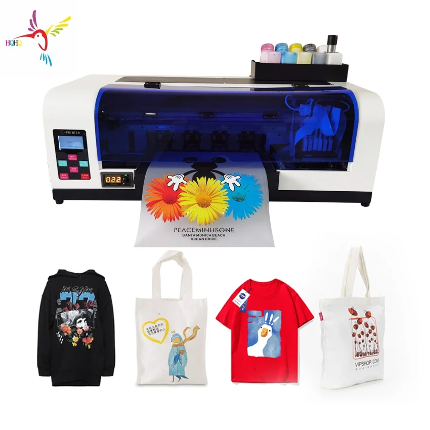 New A3+ XP600 Single Head DTF Printer with Oven beincluded（powder ink  film）