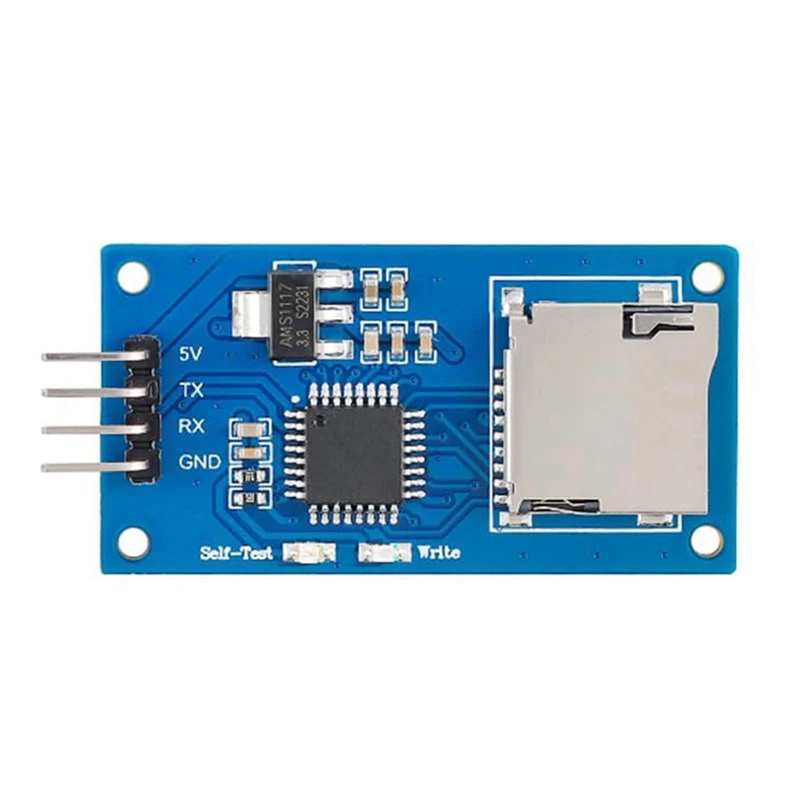 مسجل البيانات التسلسلي ABNO-Mini مع حامل بطاقة SD، وحدة تسجيل البيانات وتنسيق TXT