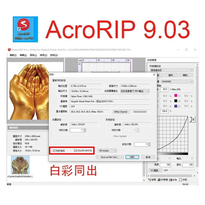 Einkshop RIP9.03 Software Dongle for Epson L805 L1800 R1390 DTF Printer UV DTG DTF Printing Machine Mac Lock Key