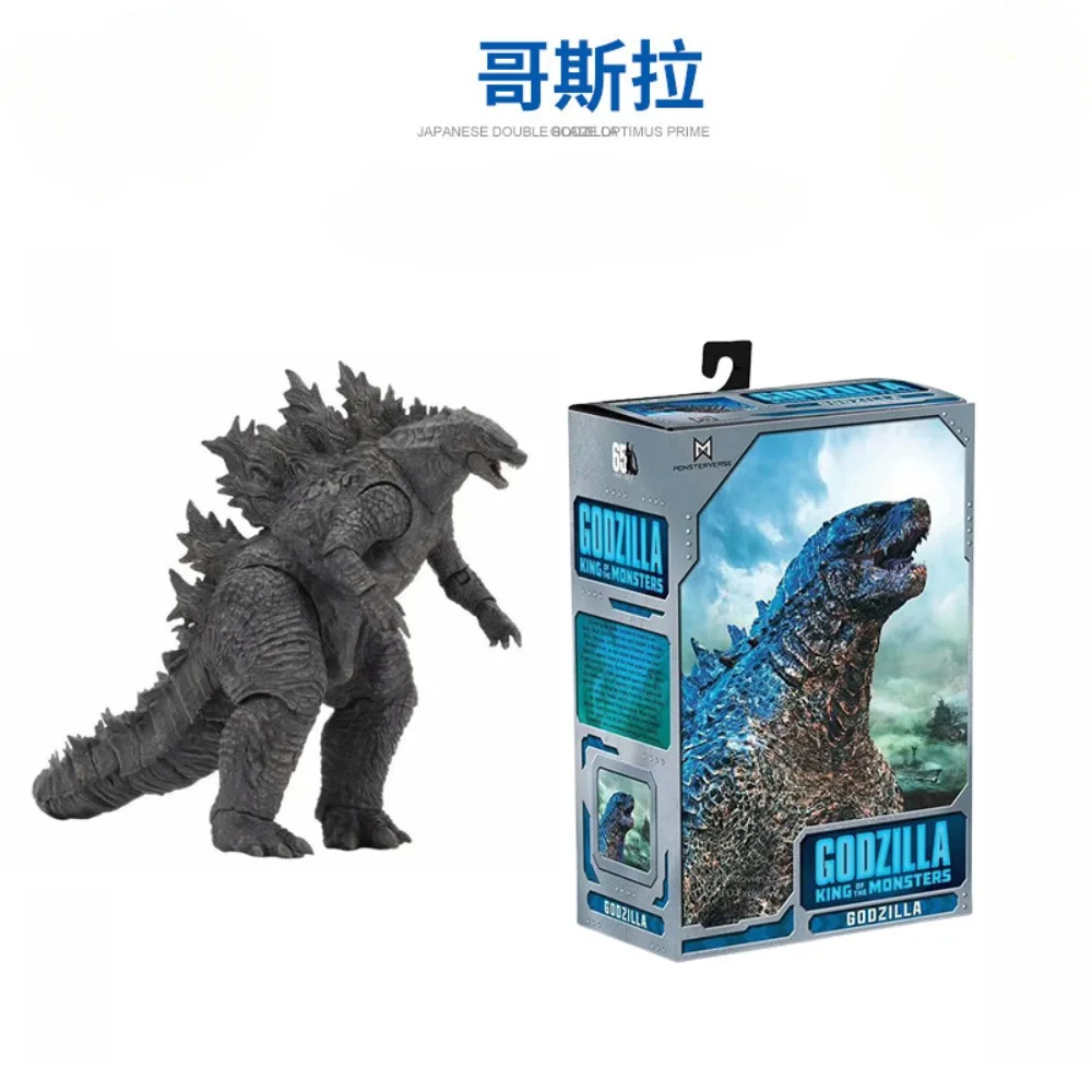 NECA Godzilla Monster King 2019 Movie Version Drop Resistant PVC Material Smooth Edges Desktop Decoration Ornament Doll Boy Toys