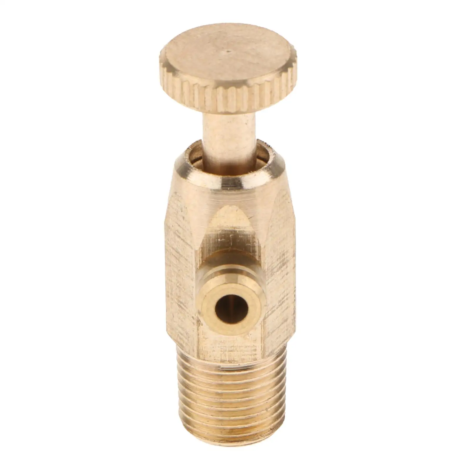 Brass Air Release Valves Parts Durable Air Compressor Drain Valves Air Bleeder Valves Water Valves Parts Accessories Replacement