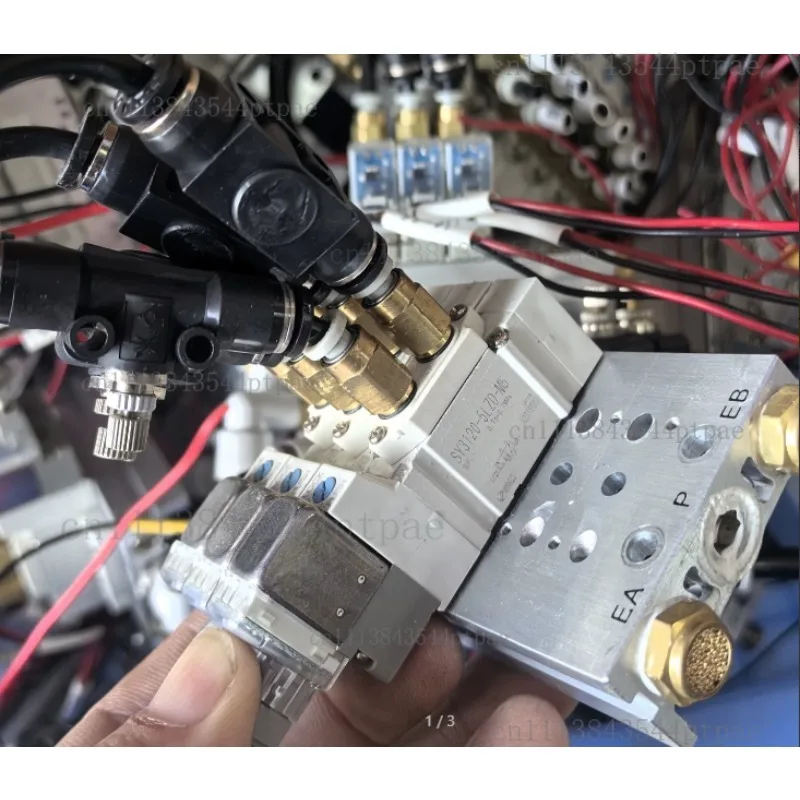Sy3120-5lzd-m5 2-position 5-way Solenoid Valve Dc24v M5 (actual Picture Taken)