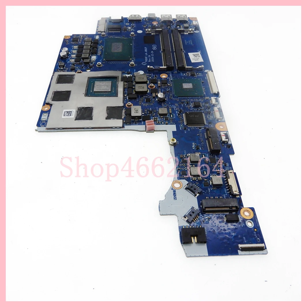 Imagem -03 - Laptop Motherboard para Acer Aspire Notebook Mainboard La-j861p com I5-9300h Cpu Gtx1650-v4g Gpu A71575g