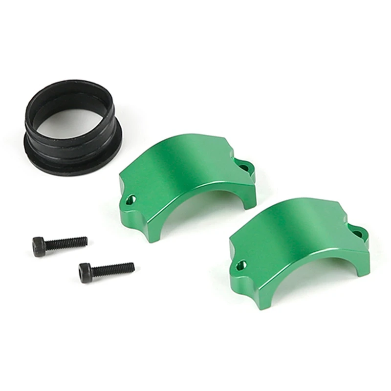 Kit morsetto per tubo a risonanza in metallo CNC per 1/5 Hpi Rofun Baha Rovan King Motor Baja 5B 5T 5Sc Rc parti di giocattoli da corsa per auto