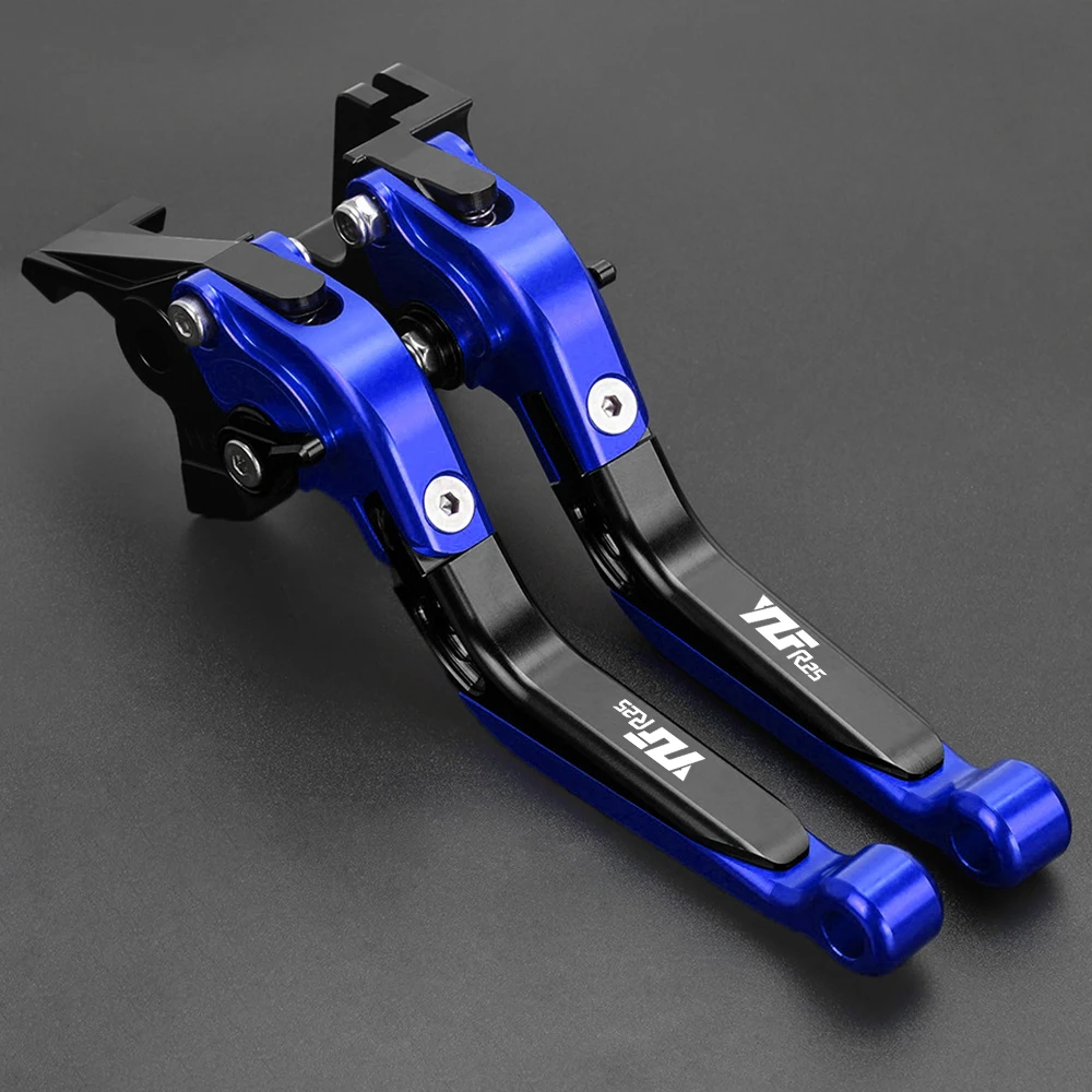 For Yamaha YZF R25 2015-2023 2022 2021 YZFR25 Handlebar Handle Bar Grips Motorcycle Accessories Adjustable Brake Clutch Lever