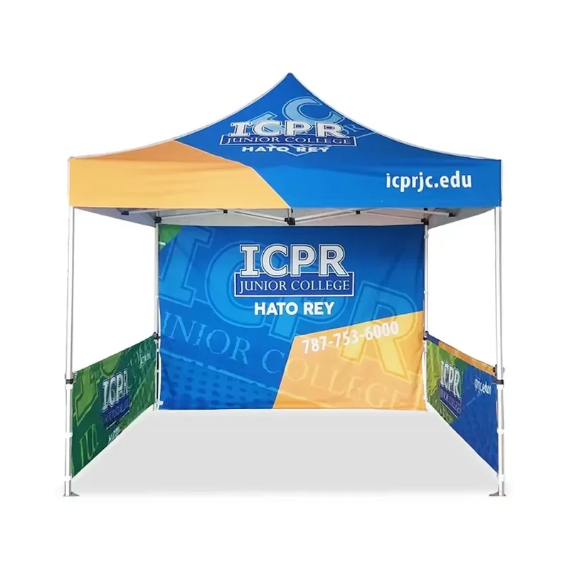 Free Design Custom Printed Aluminum Folding Trade Show Tent Pop up Canopy Gazebo Awning Shelter Marquee for Outdoor Use