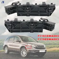 Pair Left Right Front Bumper Bracket Beam Mount Support Grille Guide Bracket Retainer For Honda CRV 2007-2011 71198SWA003 71193