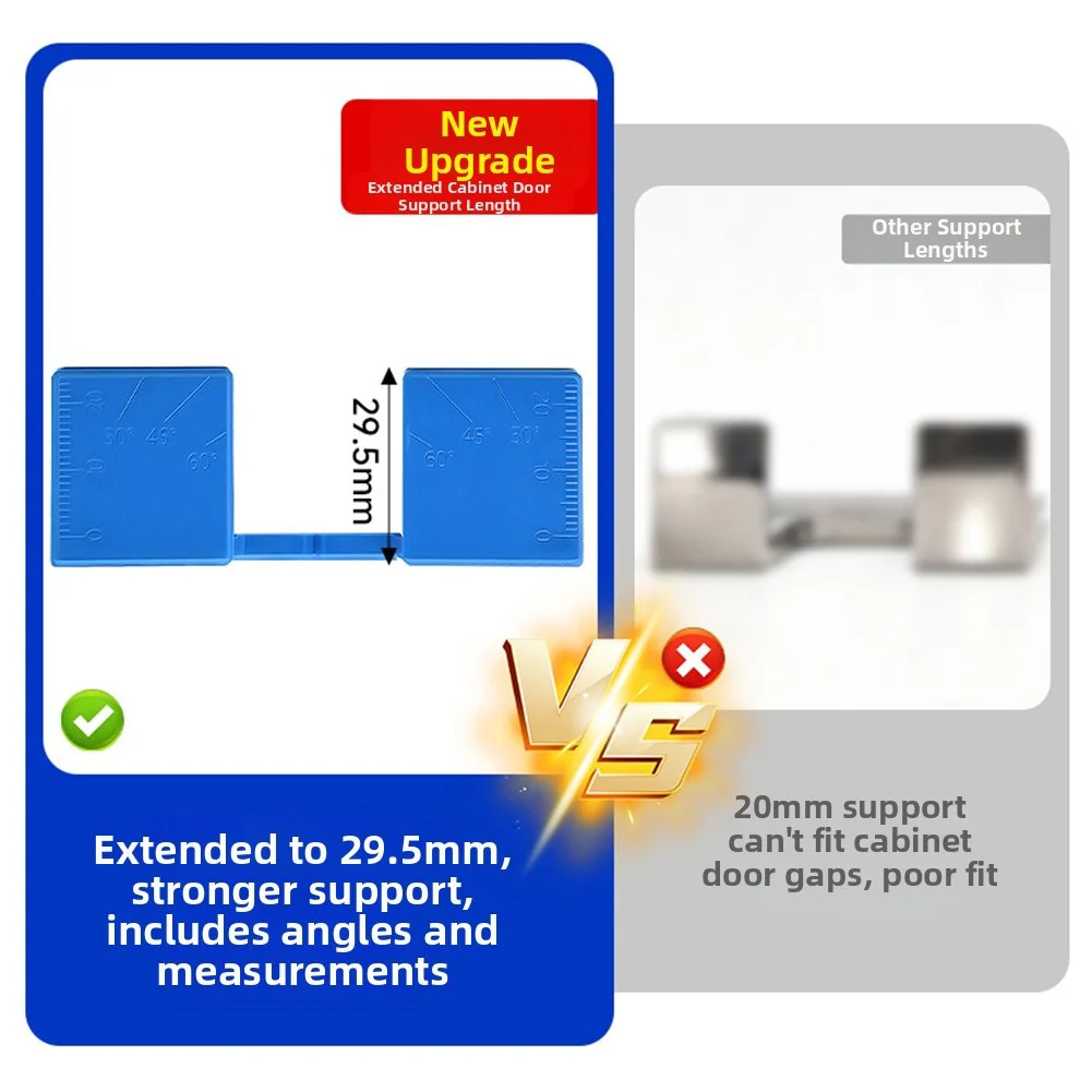 For Cabinet Installation Hinge Install Tool Tools For Accurate Hinge Alignment Installation Tools Dual-sided Scale