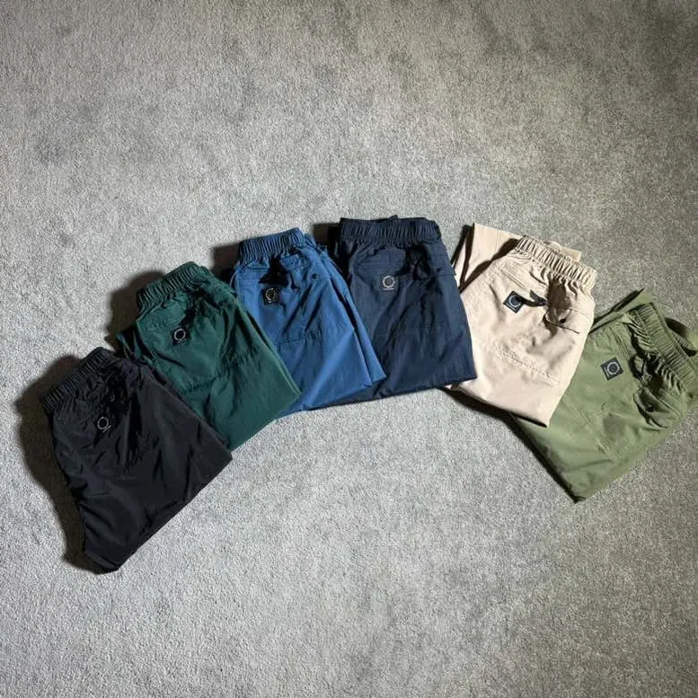 

Уличные повседневные брюки Qui Dry Multi ket Yamaichi 25SS Спецодежда Sle с эластичной резинкой на талии Свободный крой Лето Faion Urban