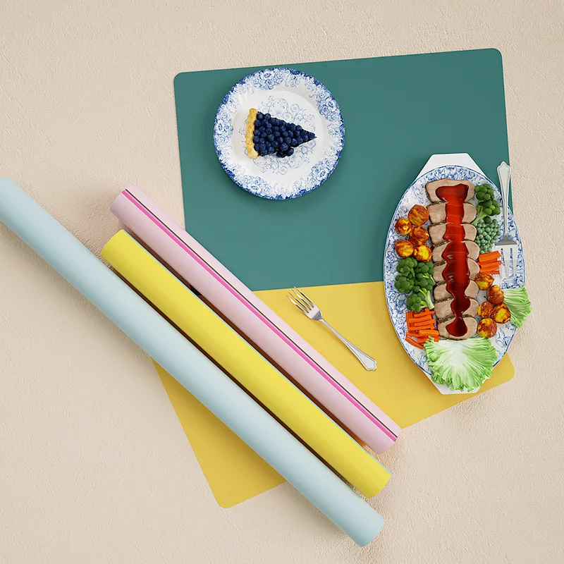 14colors Silicone Pad Waterproof Placemat Table Mat Heat Insulation Pad Anti-skidding Washable Resin Pad for DIY UV Epoxy Crafts