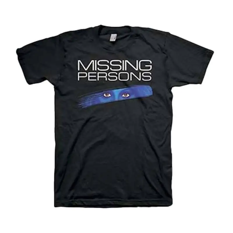 

Мужская черная футболка Missing Persons Walking In LA
