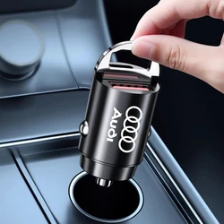 Micro Car Quick Charger Vehicle Cigarette Lighter Convert Plug For Audi A1 A2 A3 A4 A5 A6 A7 A8 Q1 Q2 Q3 Q4 Q5 Q6 Q7 Q8 TT RS3