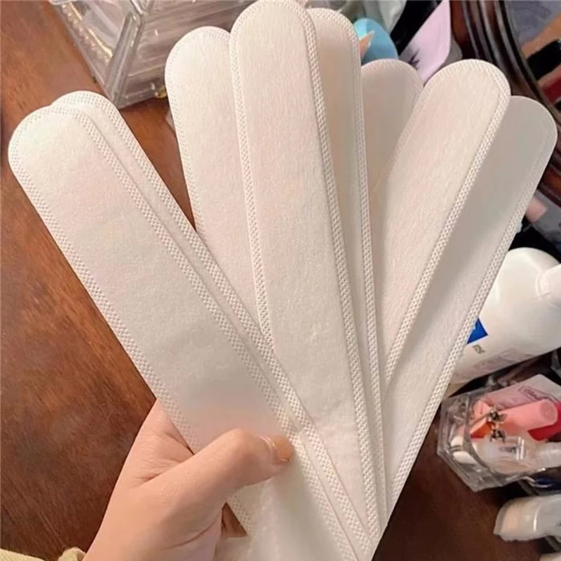 Hut unsichtbare Schweiß absorber Liner Pads Sommer Baseball Cap Anti-Schmutz absorbierende Schweiß Schweiß band Hut Größe Reduzier streifen Aufkleber – Detail 1
