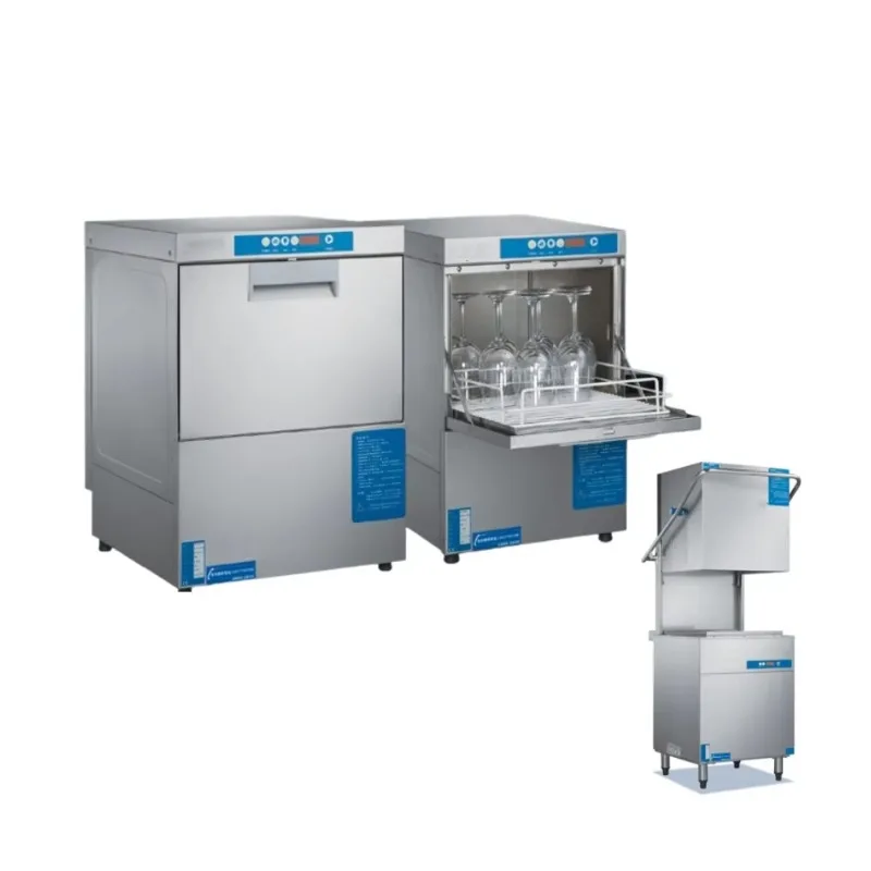 Stainless Steel Hood Type Smart Restaurant Industrial Dish Washer Price Commercial Dishwasher Machine with Sink for Sale Hotel