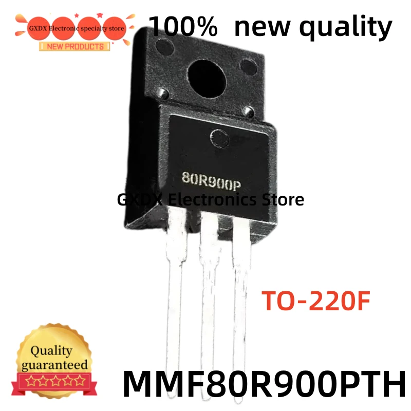10-20-30-40-50 units/lot 100% new 80R900P MMF80R900PTH TO-220F 800V 5 in stock fast shipping