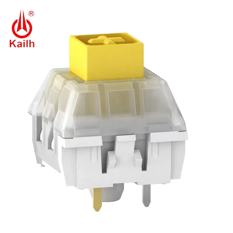 Kailh Box Heavy Switch Blue Orange Yellow Linear Tactile 3pins Mechanical Keyboard Switches RGB Gaming Accessories For Gmk67