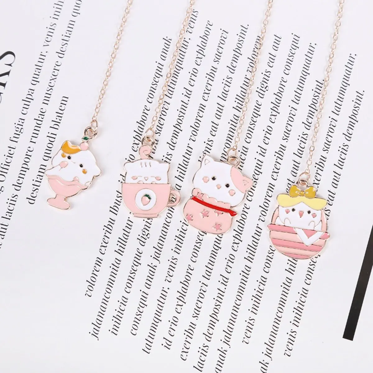 Cat Bookmark Student Stationery Gift Prizes