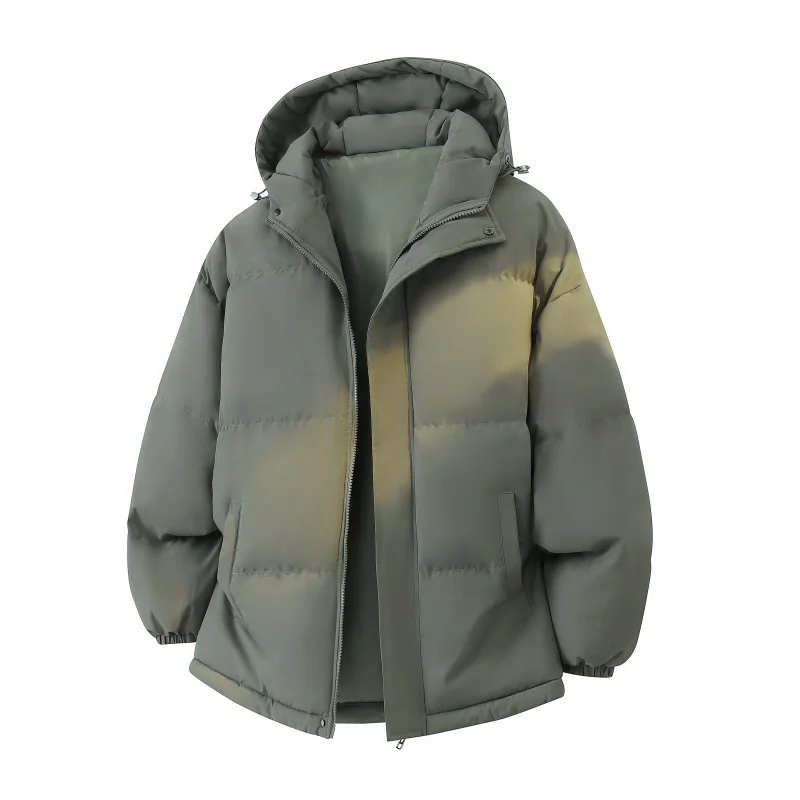 سترة قطن بغطاء للرأس عالية الجودة للرجال لشتاء 2025، معطف كاجوال متعدد الاستخدامات مقاوم للعرق #3