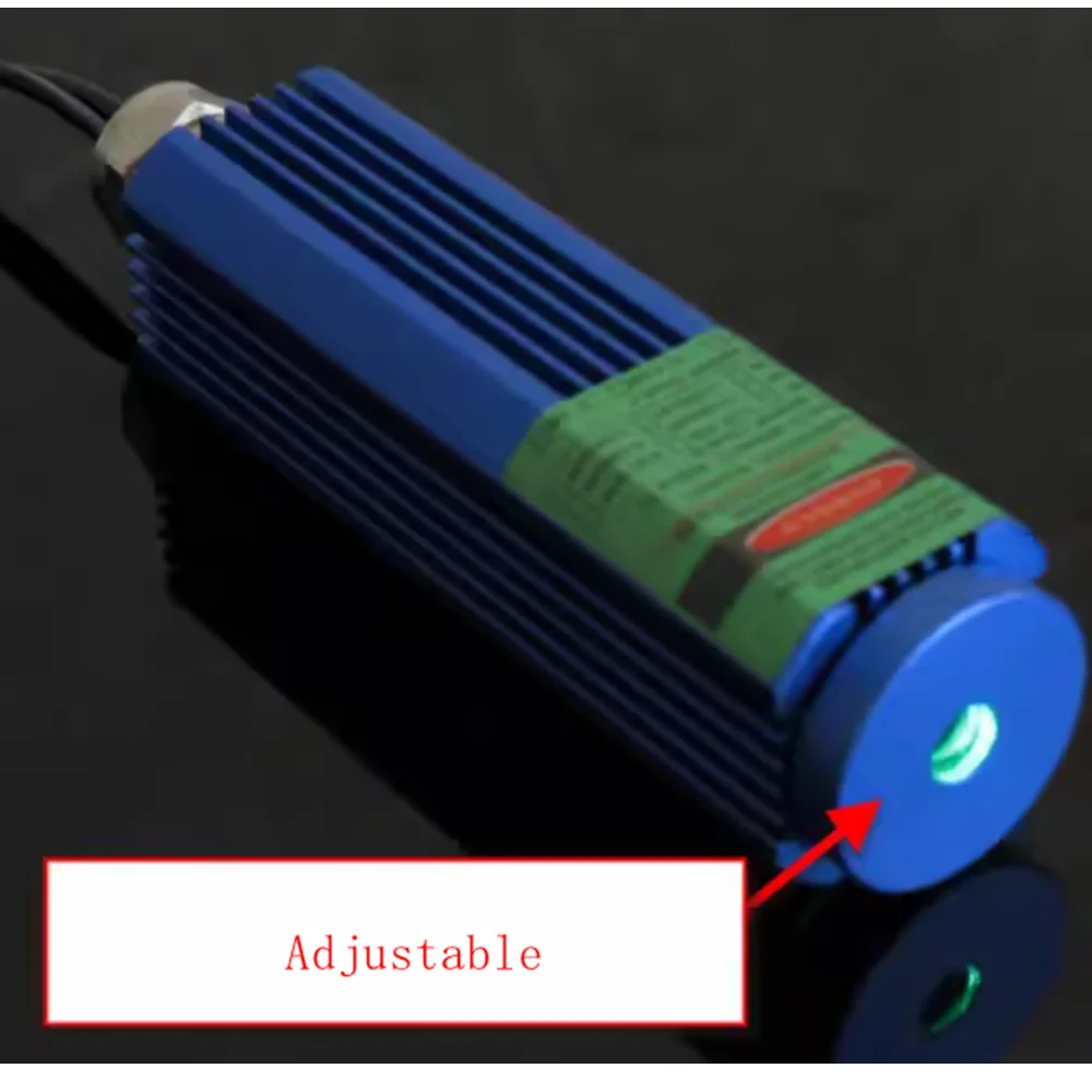 التركيز القابل للتعديل 515nm 520nm 50 ميجا واط/100 ميجا واط/150 ميجا واط وحدة الليزر الأخضر العشب #6