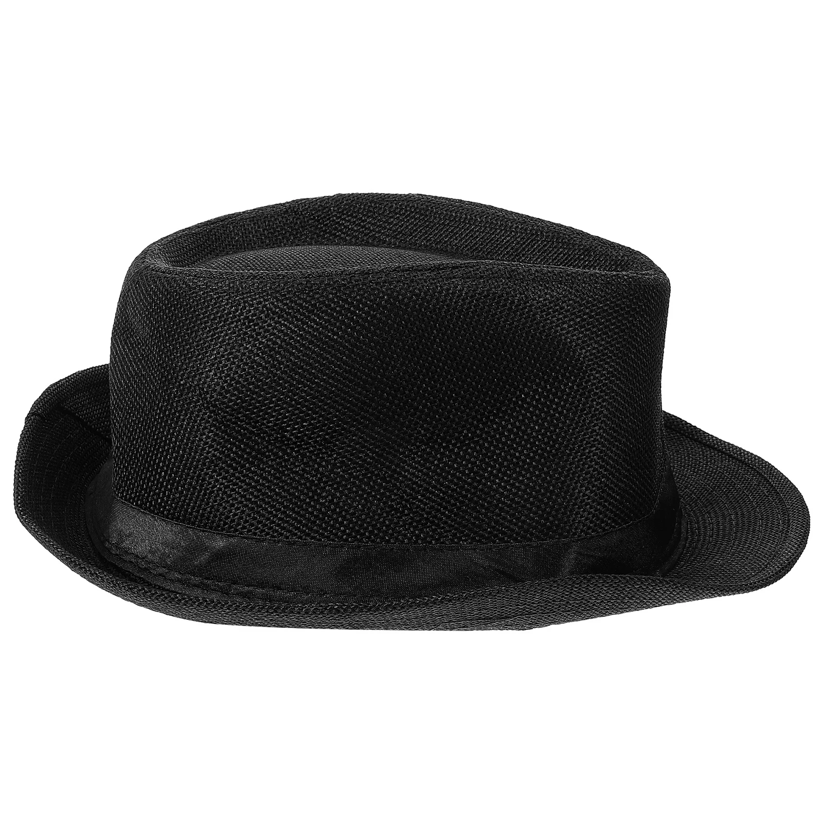 

Children Fedora Hats Gentleman Dancing Performance Classic Black Kid Hat Comfortable Lightweight Fedora Hats for Kids