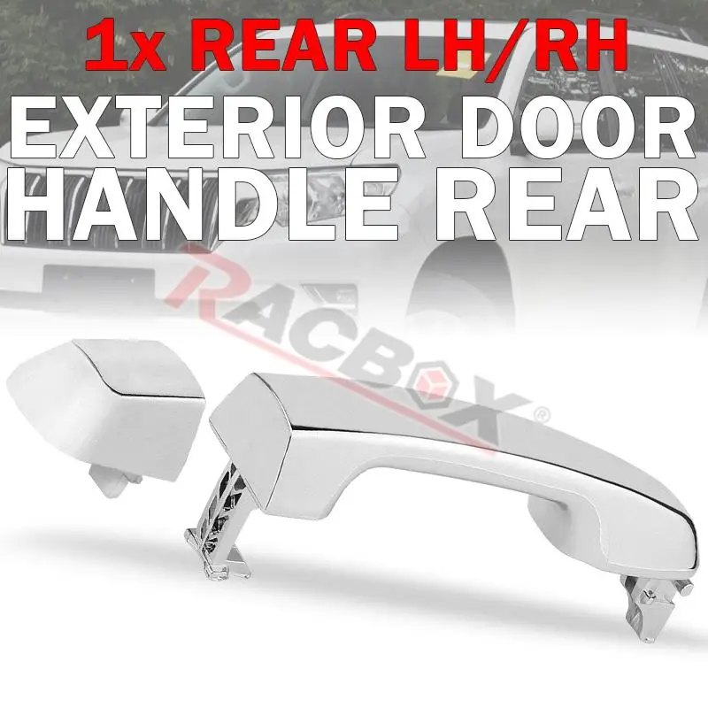 Car Exterior Rear Door Handle for Toyota Prado Landcruiser FJ150 4Runner 2010-2017 for Lexus GX460 Replace Left RH 69211-60090