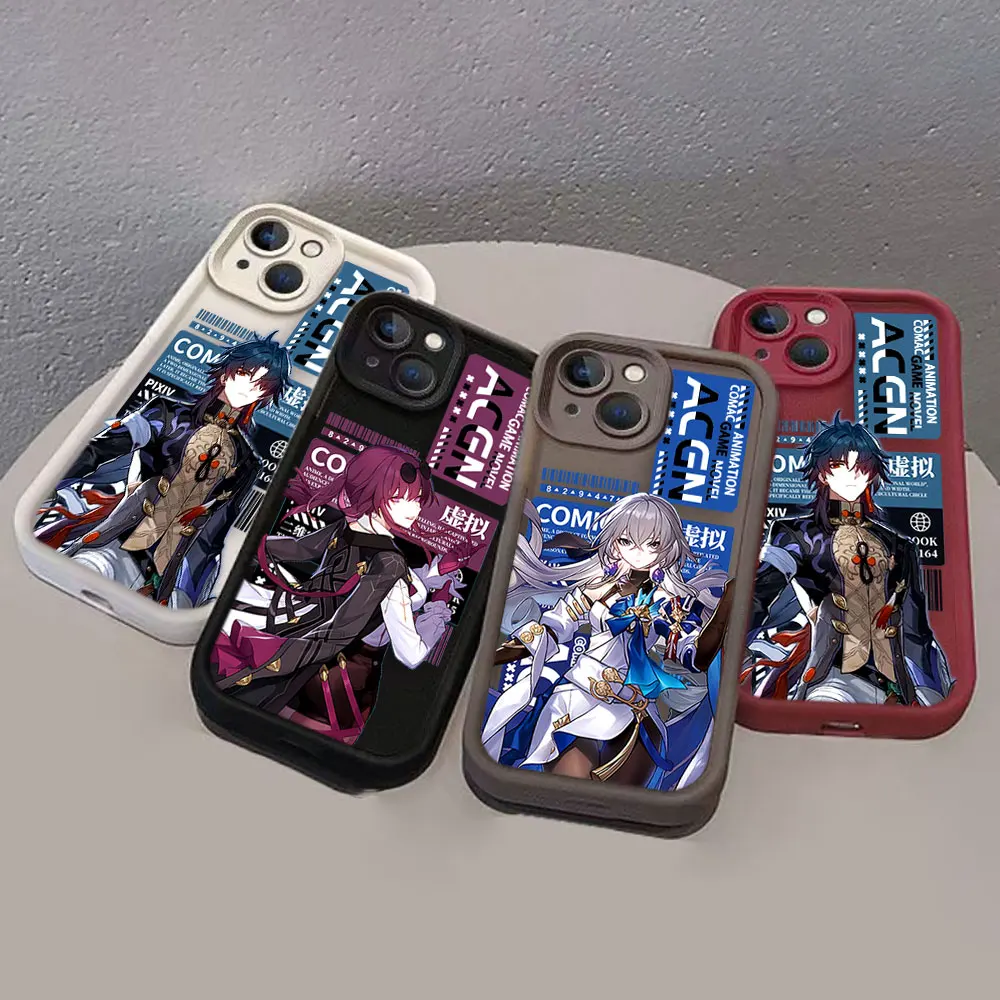 

ACGN Kafka Dan Heng Honkai Star Rail Phone Case For Realme 13 12 11 8I 8 7I 7 5 C21Y C30 C35 C53 C55 C63 C65 C67 GT 3 6 Case