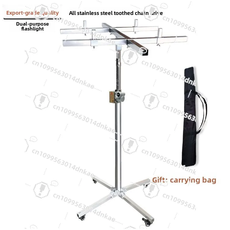 Internal Air Conditioner Installation New Tool Special Bracket Gypsum Board Ceiling Lifting Machine Foldable Mobile