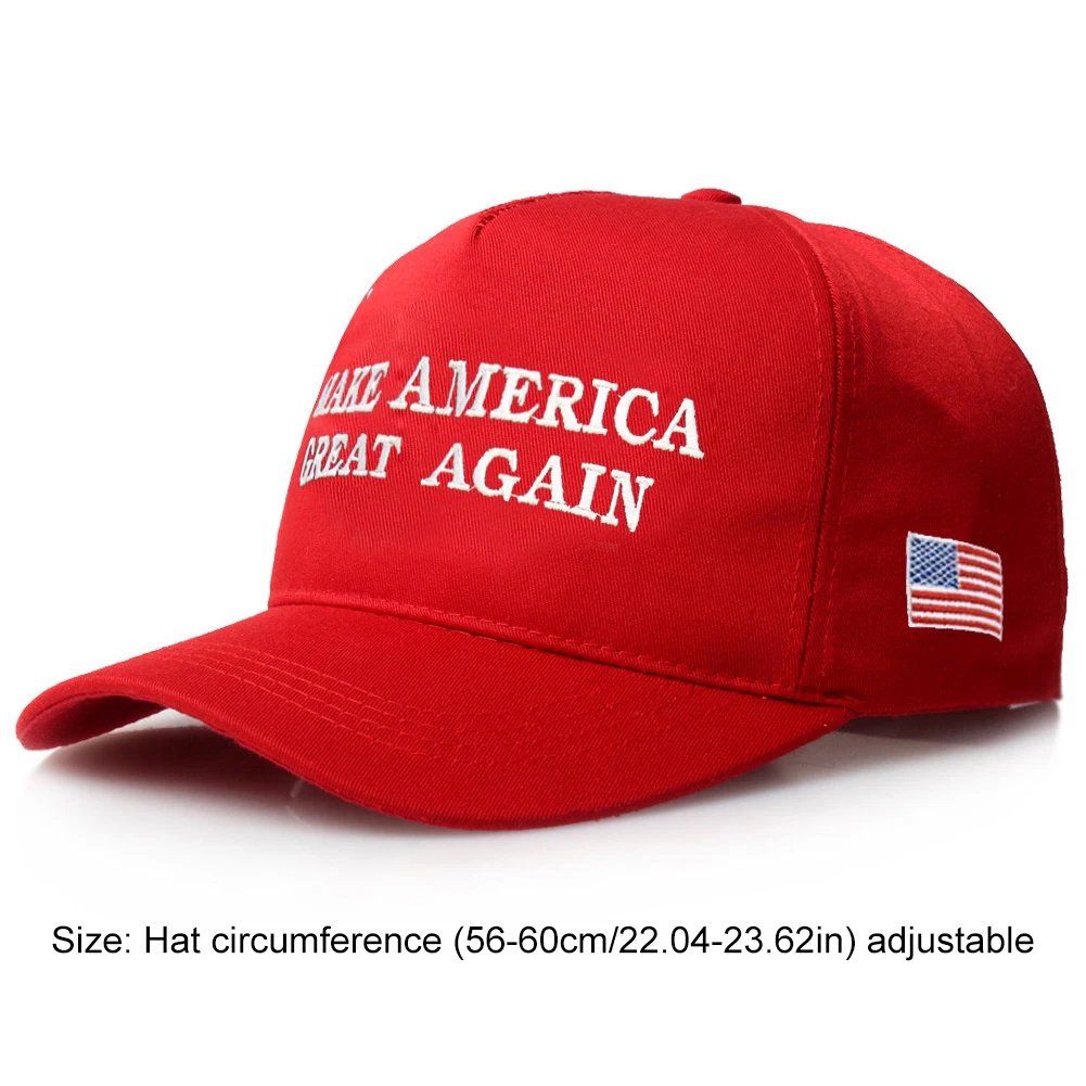 2024 Donald Trump Merchandise MAGA American Trucker Hat Make America Great Again Slogan USA Flag KAG 56-60cm Baseball Cap