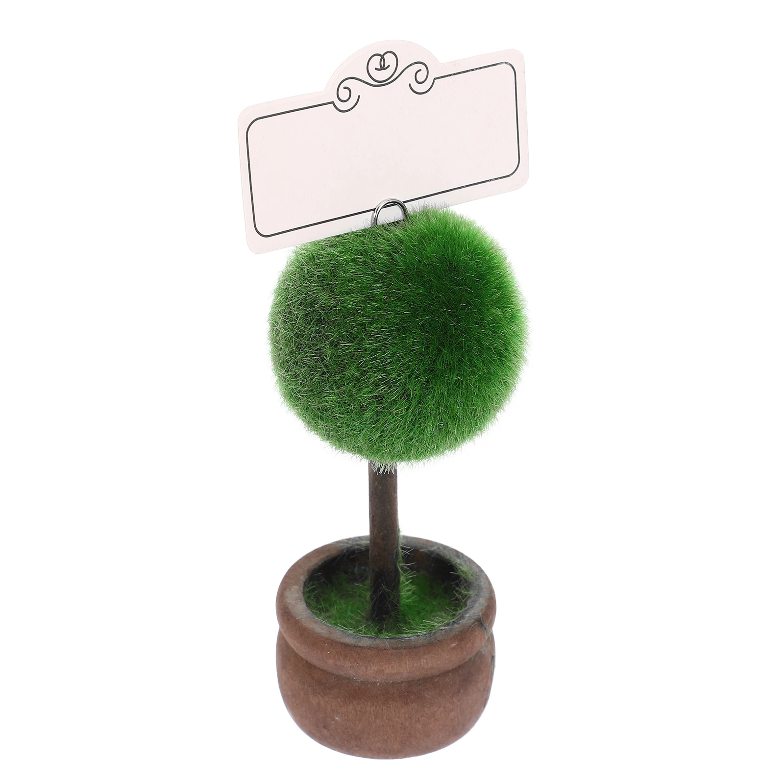 Resin Picture Holder Desk Clip Table Number Stand Exquisite Workmanship Memo Photo Display Name Place Holder Table Number Stands