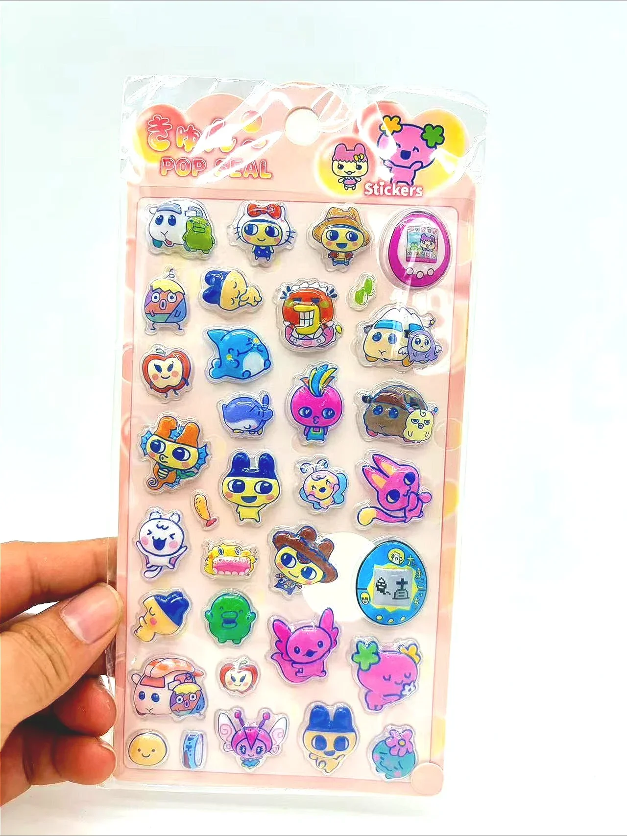 New 3D Relief Hollow Stickers - Cute Cartoon Anime Decals Waterproof for Kids Laptop Decor & Anime Fans Gift Presents view 4