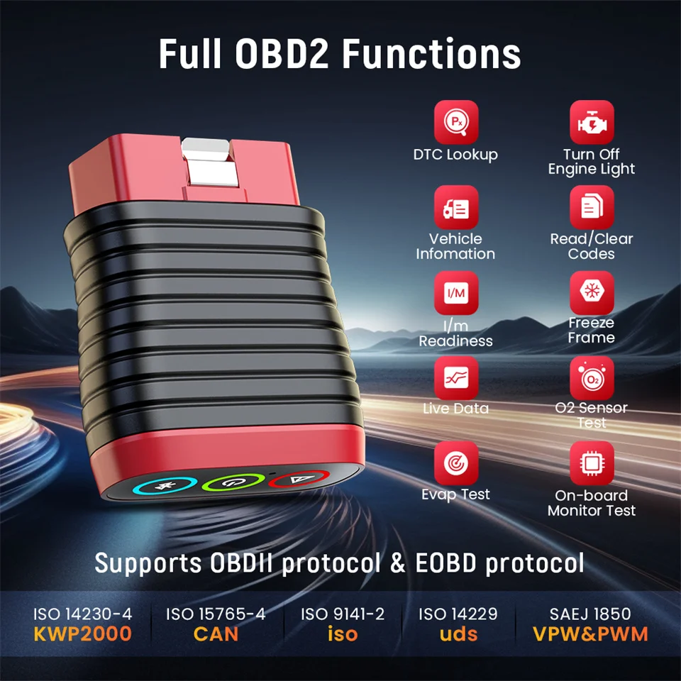 10PCS Thinkcar BD6 OBD2 Scanner 5 Resets Lifetime Free Update Diagnose Code Reader 2024 Automotive Tools VS Thinkdiag Mini