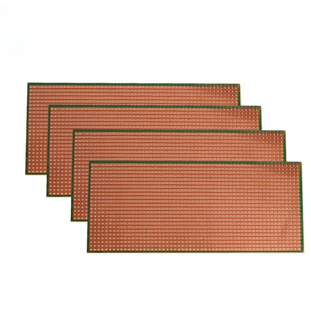 Placa prototipo PCB de un solo lado, 5/10 Uds., 6,5x14,5 cm, placa prototipo PCB de una sola cara para Arduino, electrónica DIY