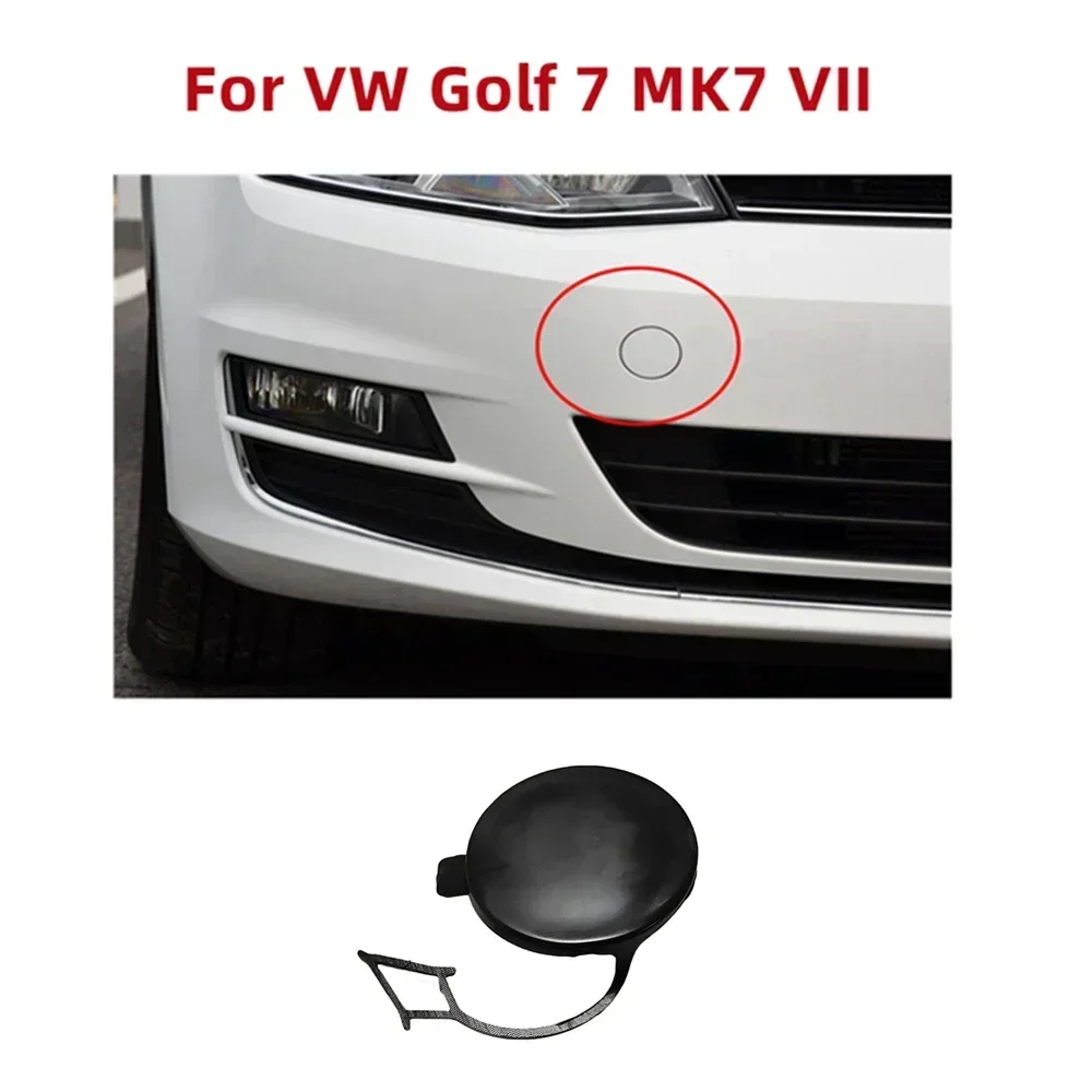 5G0807241 5GG807241 For VW Golf MK7 7 VII 2013-2016 Primer Front Right Bumper Tow Hook Cover Towing Eye Cap Trim Car Accessories