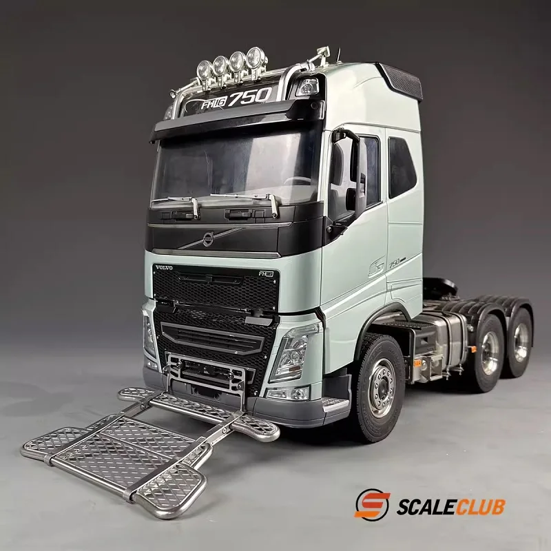 SCALEclub-Guardas de Animais para Tamiya Lesu, Benz RC Truck Trailer Tipper, Volvo FH750, 1:14