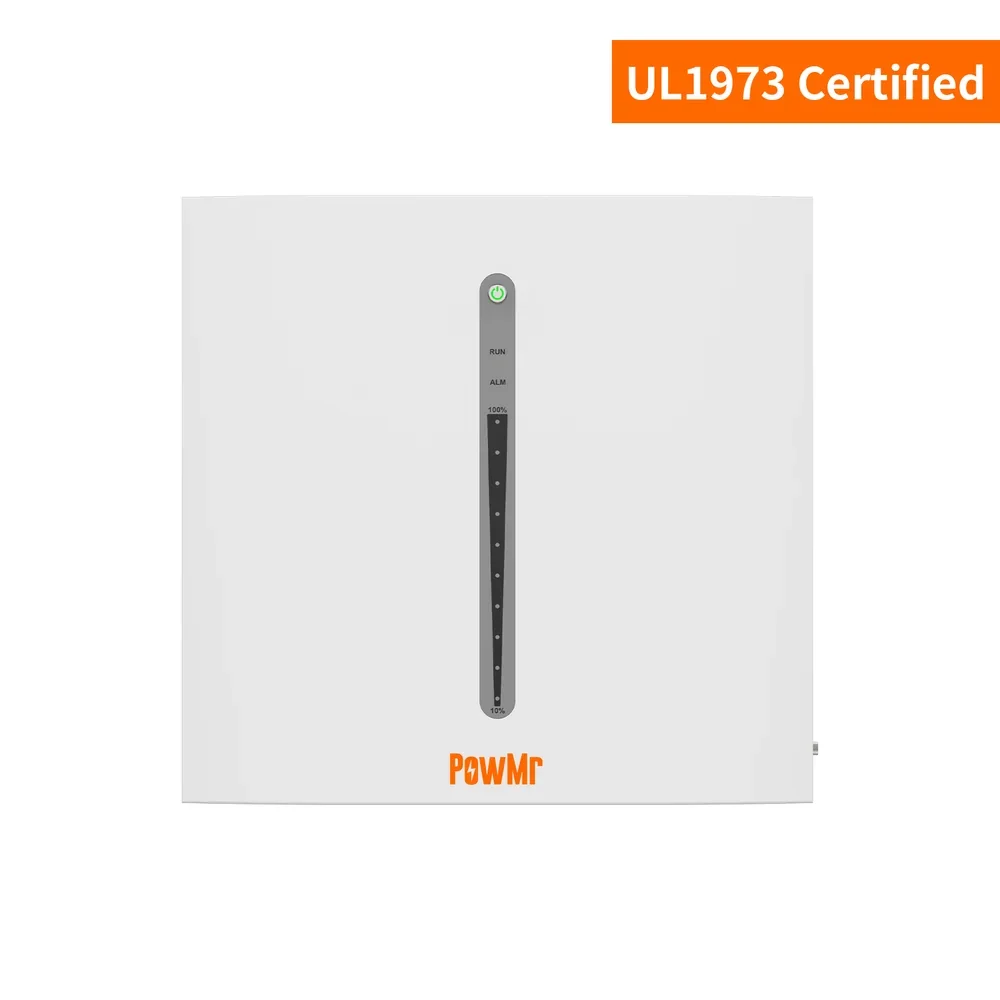 UL1973 Certified IP65 51.2V 200AH 10KWH Wall-mounted Battery Support Parallel Low-voltage Energy Storage Lithium Battery