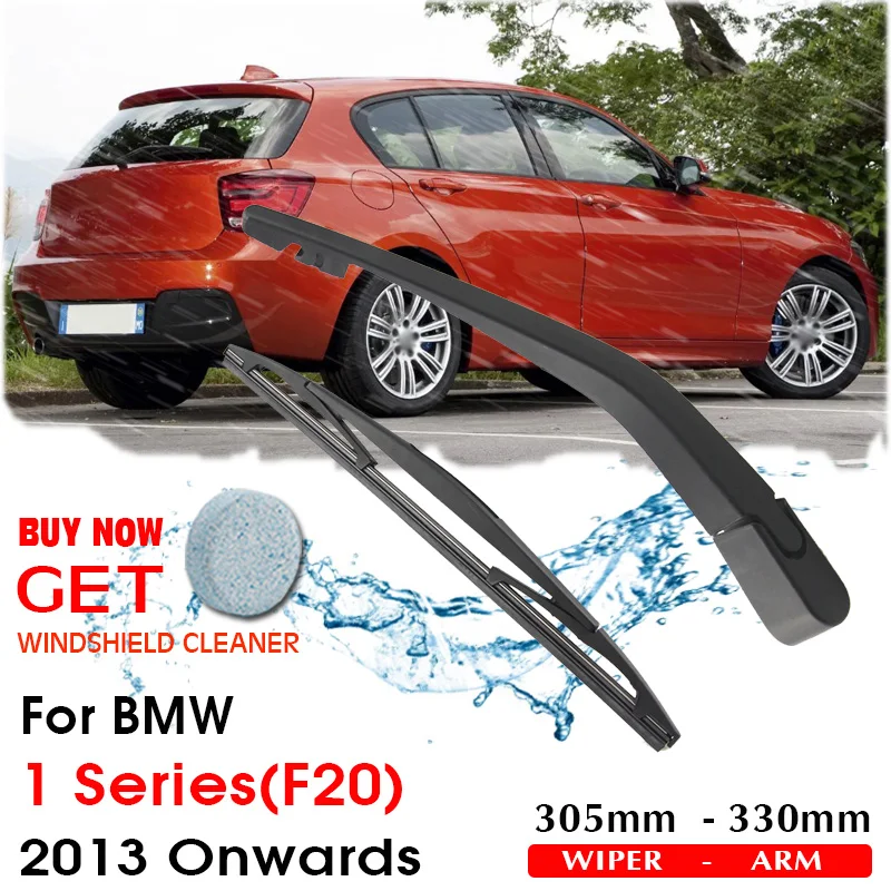 

Car Wiper Blade Rear Back Window Windscreen Windshield Wipers For BMW 1Series(F20) Hatchback 305mm 2013 Onwards Auto Accessories
