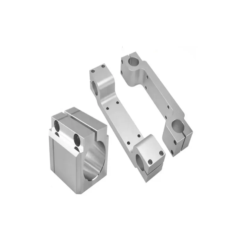Aluminum alloy CNC customized high-precision equipment support and connection accessories group
