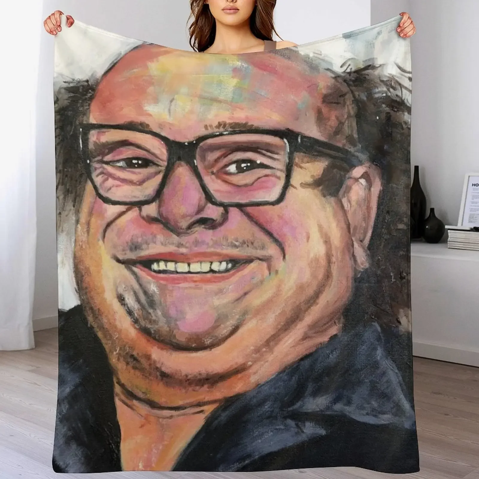 Its Always Sunny with Danny Throw Blanket Anti Shedding Soft Fuzzy Blanket for Home