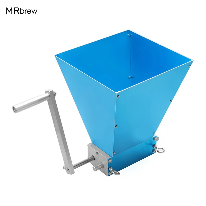 

Stainless Steel 2 Rollers Homebrew Barley Grinder Crusher Malt Powder Grain Mill For Home Beer Brewing Manual Malt Mill Tools